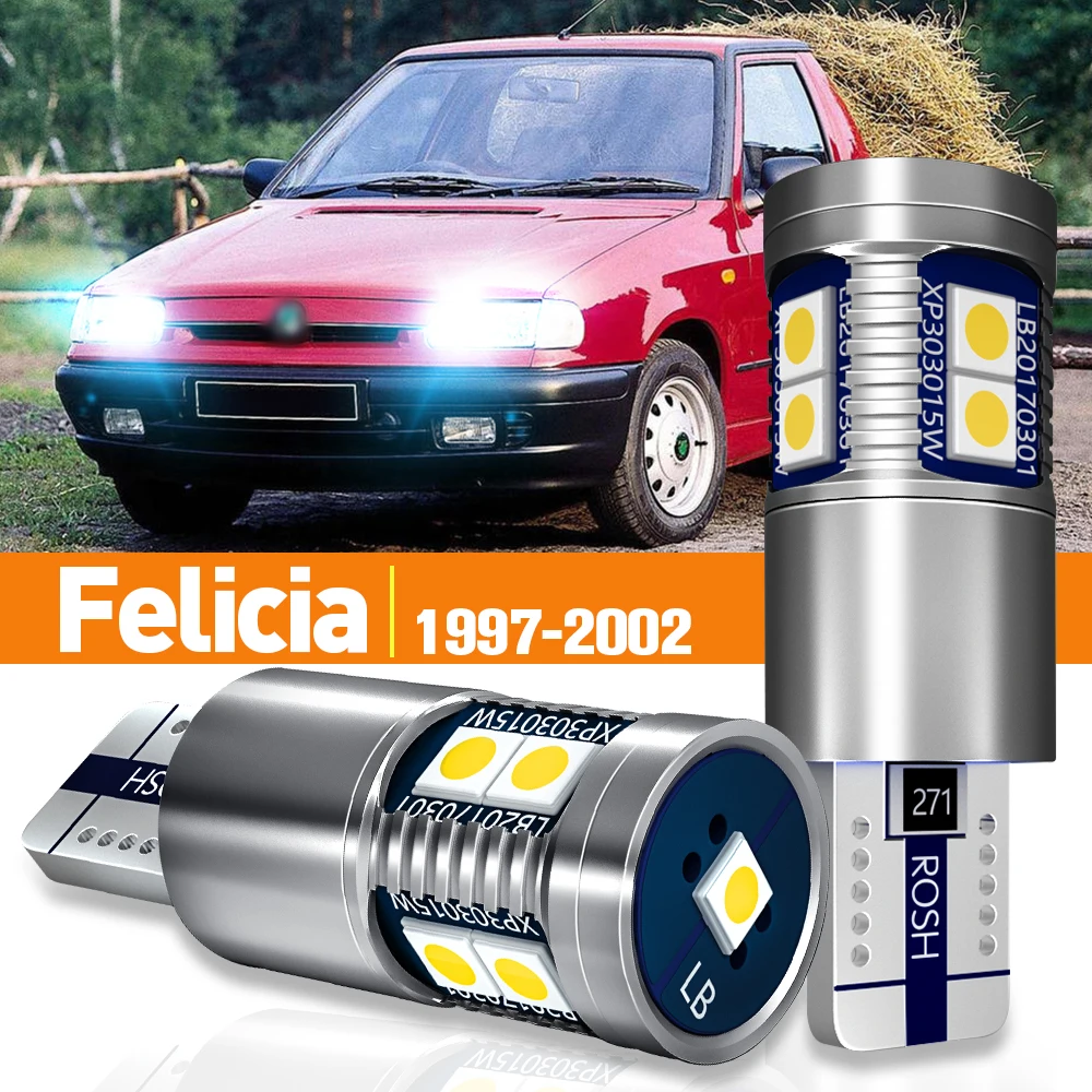 

2pcs LED Parking Clearance Light For Skoda Felicia 1997-2002 1998 1999 2000 2001 Accessories Canbus Lamp