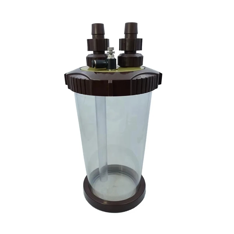ABKW-Clear CO2 Atomizer External Turbo Super Diffuser Atomizer Fish Tank Aquarium Waterplant Fish Tank Landscape Aquatic