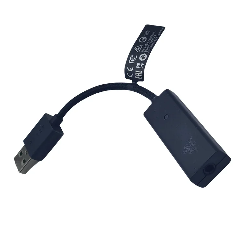 Gaming Headset USB Sound Card Adapter RC30-0323 For Razer BlackShark V2