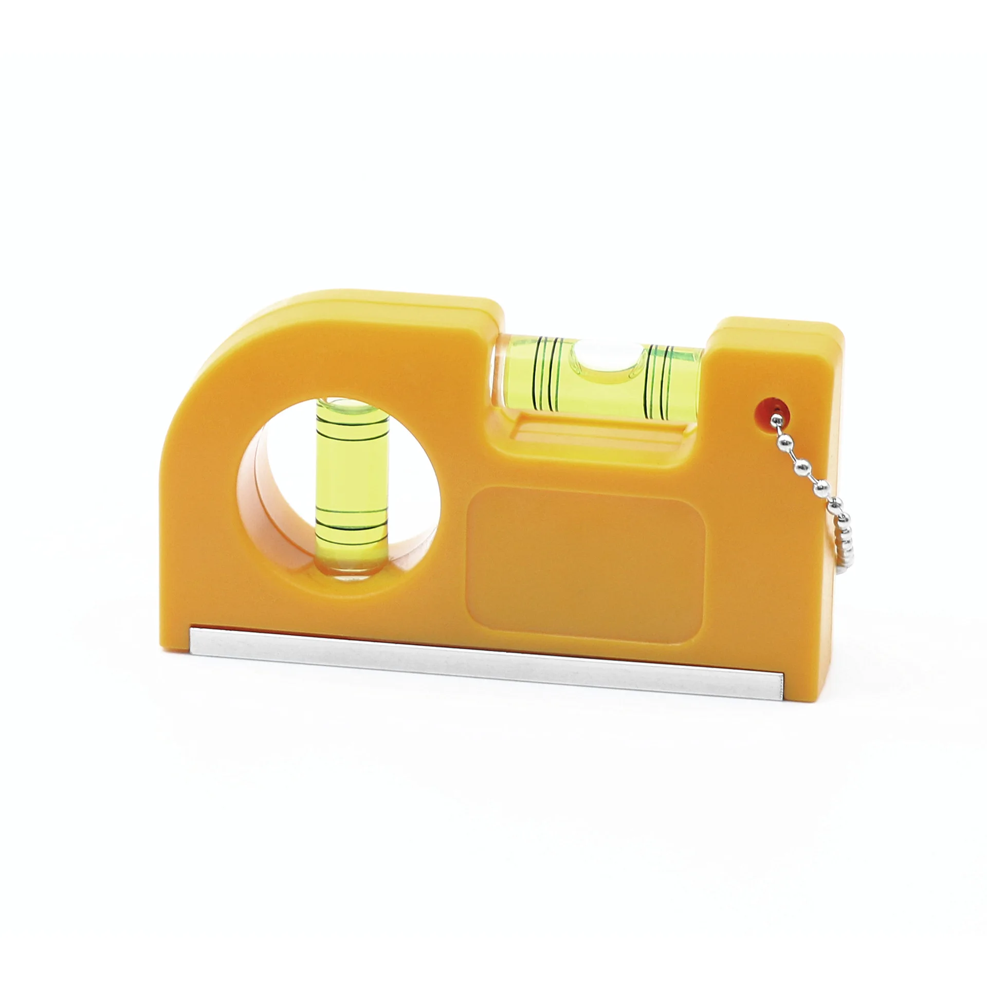 רמה רוח כיס בועה 2 בועות רמה רוח עם בסיס מגנטי סרגל אופקי נייד סרגל רמה מגנטי ABS