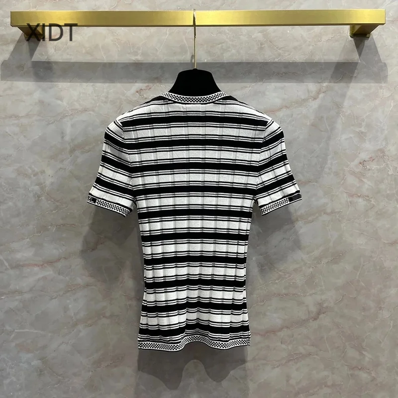 

Trafza Traf Casual Slim Embroidery Short Office Lady Polyester Pullovers Ladies Sweater Favourite