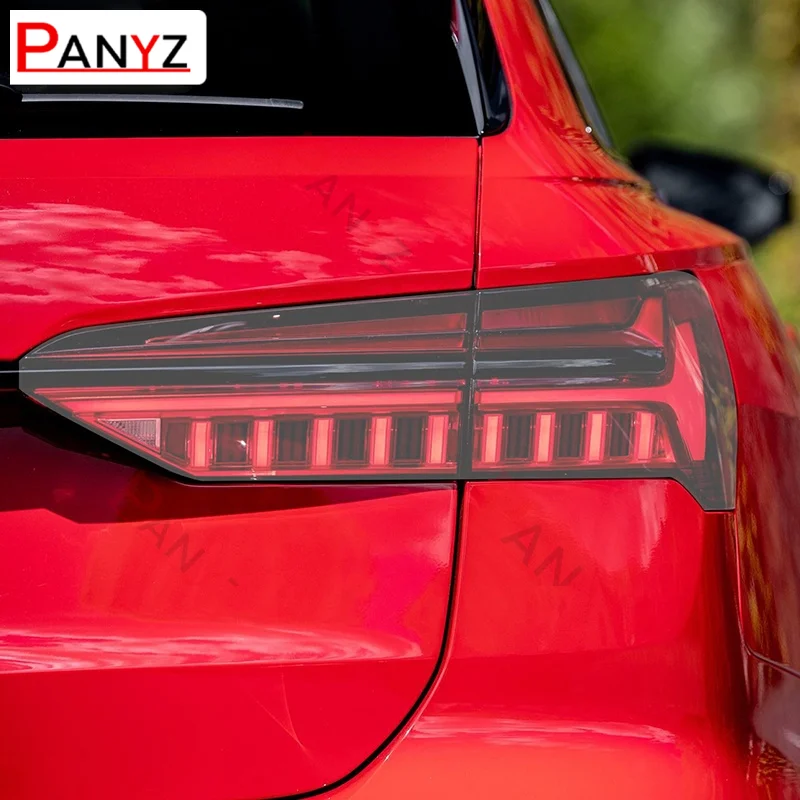 

Защитная пленка для передних фар Audi A6 S6 C8 2019 2020, Прозрачная Черная защитная пленка из ТПУ для задних фар