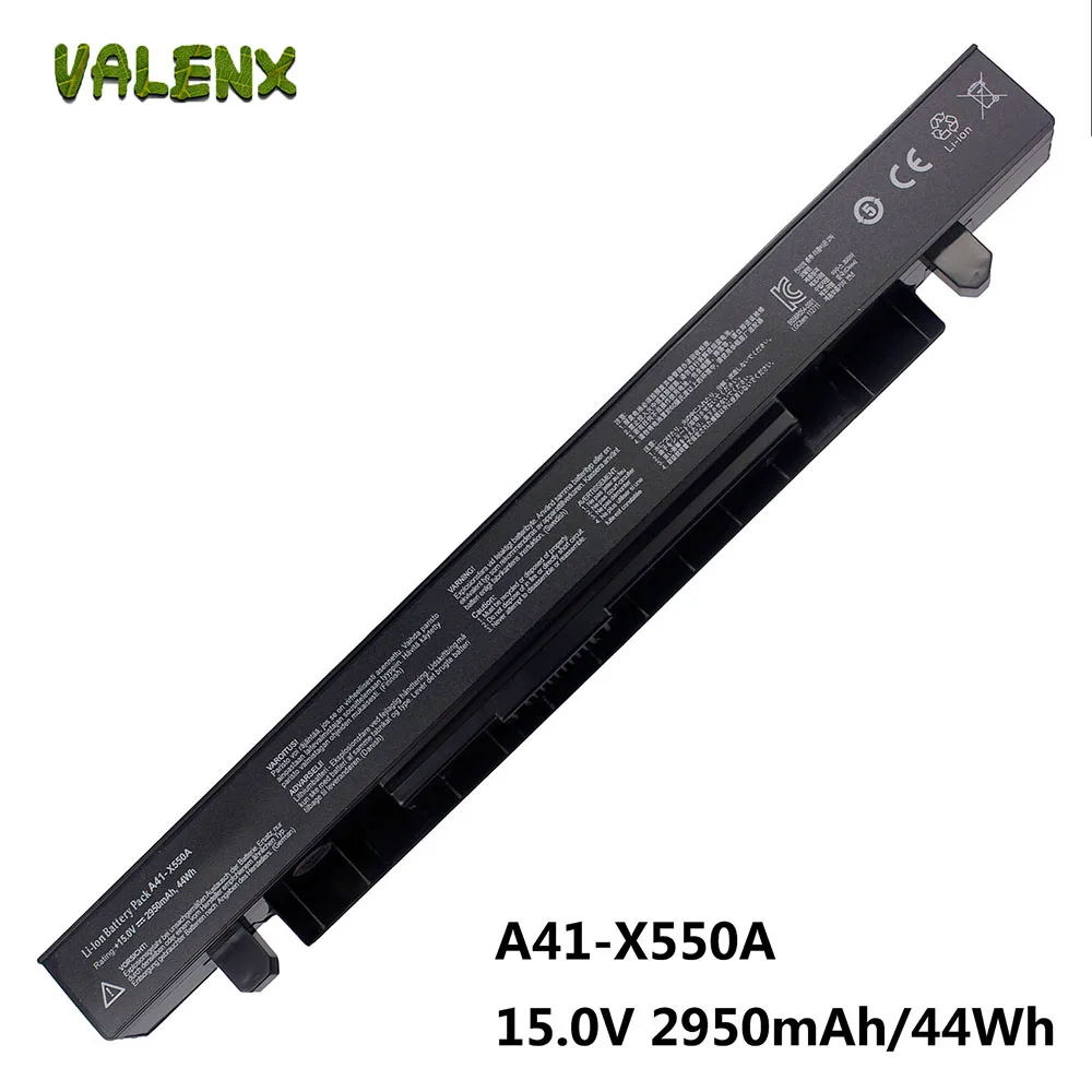 Batteria Per Laptop Valentx A41-X550 A41-X550A Per Asus A450 A550 F450 F550 F552 K550 P450 P550 R409 R510 X450 X550 X550C X550A X550Ca