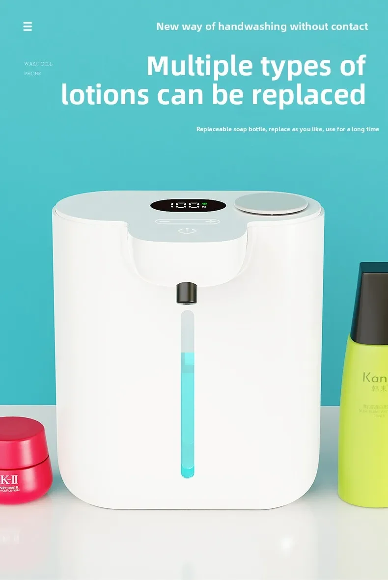 Automatic soap dispenser used in kitchen sink