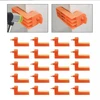 2-60Pc Male Angle Tile Leveling System Clips Spacers with Tape for Wall Floor Ceramic Fixing Laying Building Construction Tools 4