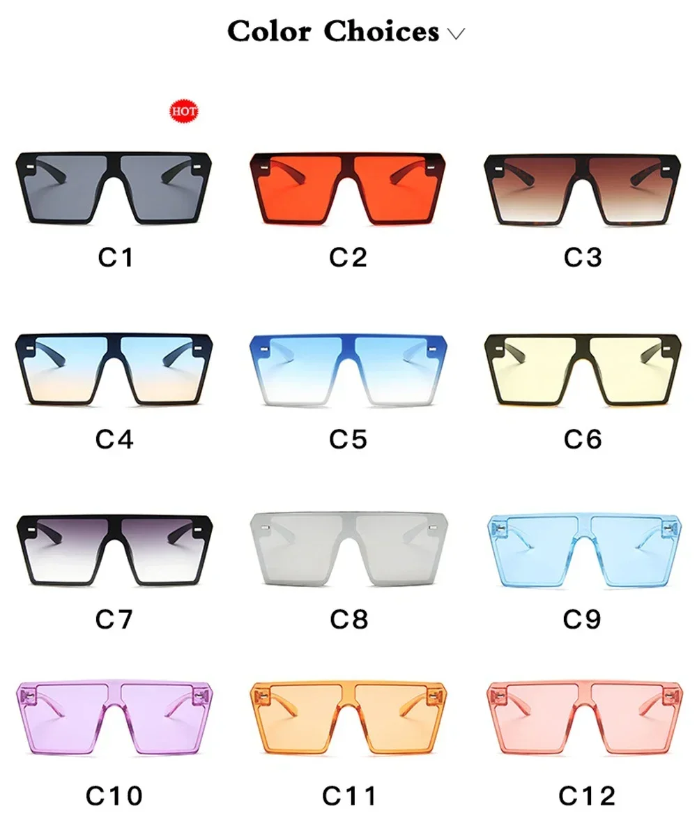 Occhiali da sole rettangolari senza montatura UV400 Fashion Y2K occhiali da sole senza cornice per donna e uomo  200000297