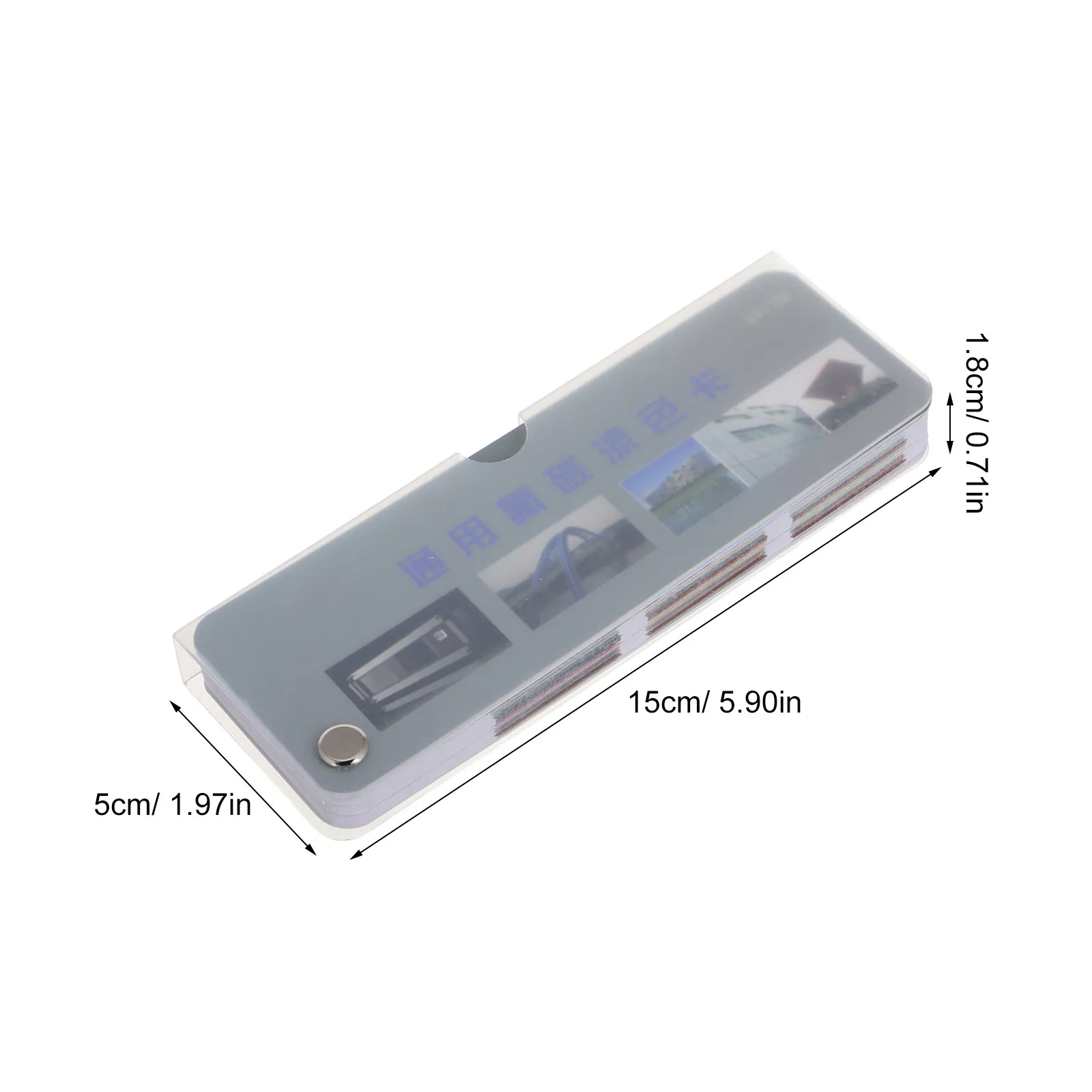 1세트 컬러 카드 페인트 샘플 세트 휴대용 매칭 도구 바닥 오일 수채화 DIY 프로젝트 표준 벌크 칩 팔레트