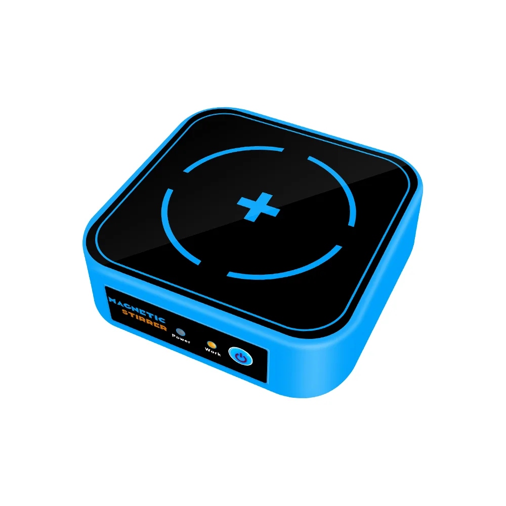 Įkraunamo mini magnetinio maišytuvo priekio vaizdas