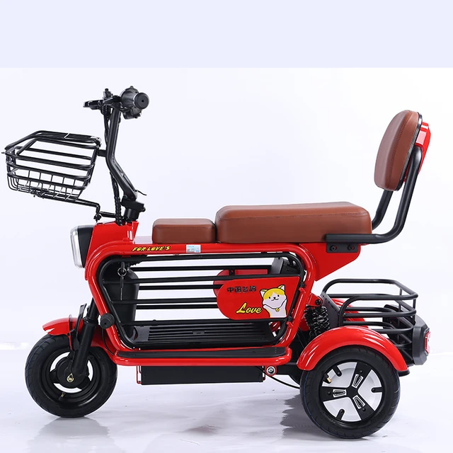 Mini Moto Eletrica Infantil Triciclo Criança Barato Vermelha