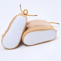 Winter Baby Boots Pompom Plus Velvet Snow Booties Baby Shoes Warm baby Girl Shoes Soft Sole Indoor Walking Shoe 6