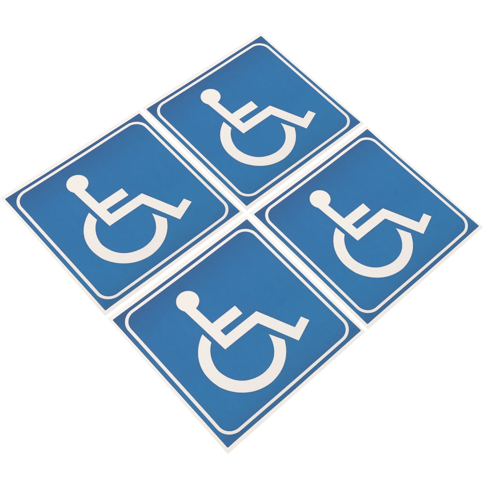 

Disabled Wheelchair Sign Handicap Stickers Decal Symbol Disability Parking Toilet