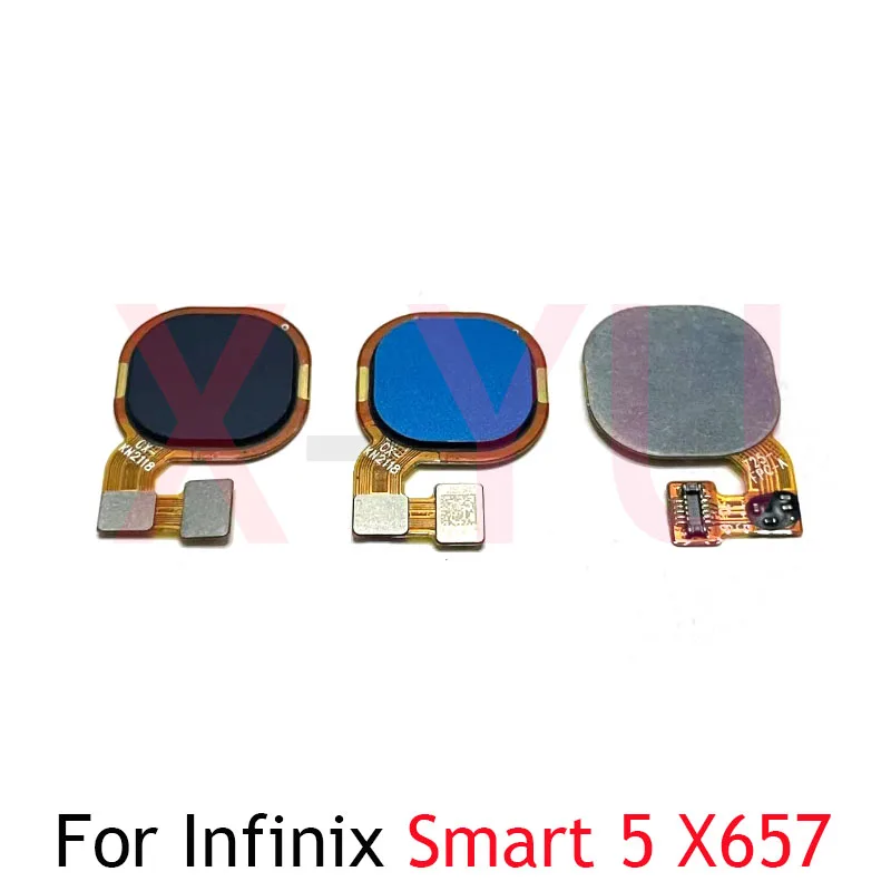 

Для Infinix Smart 5 X657 Главная Кнопка Датчик отпечатков пальцев возврат питания гибкий кабель