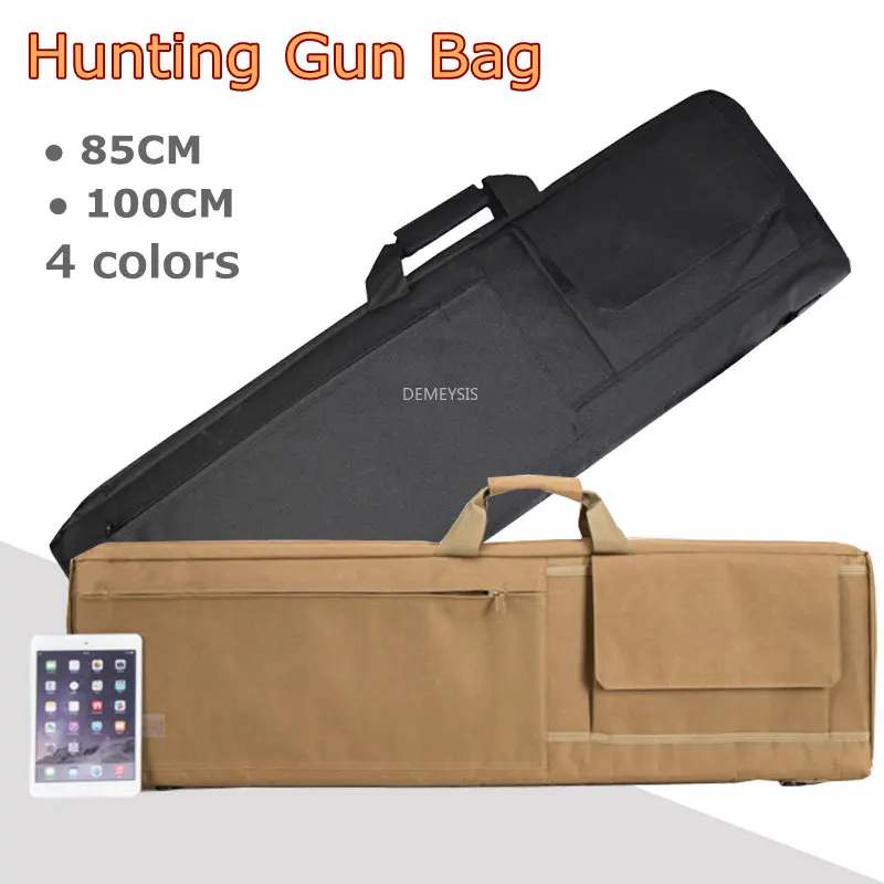85 Cm / 100 Cm Tactical Rifle Bags Outdoor Shooting Hunting Sniper Gun