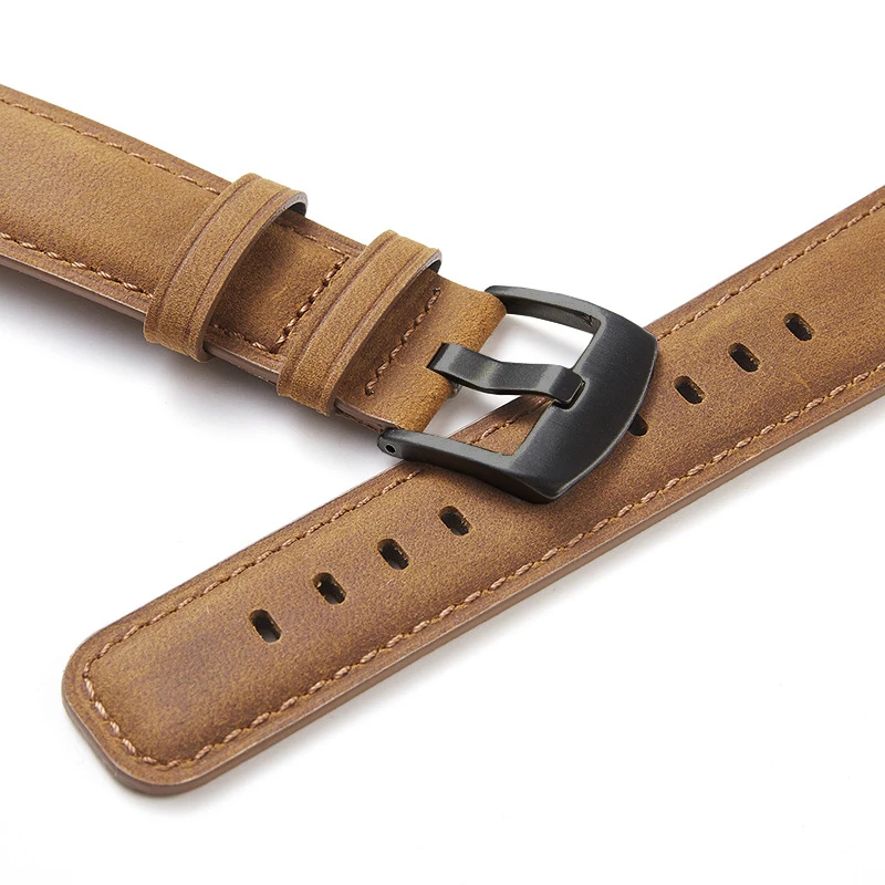 Cinturino Per Huawei Watch 3 Pro Band Gt 2 46Mm/42Mm Cinturino Honor Magicwatch 2/Es Cinturini Per Cinturini In Pelle Crazy Horse