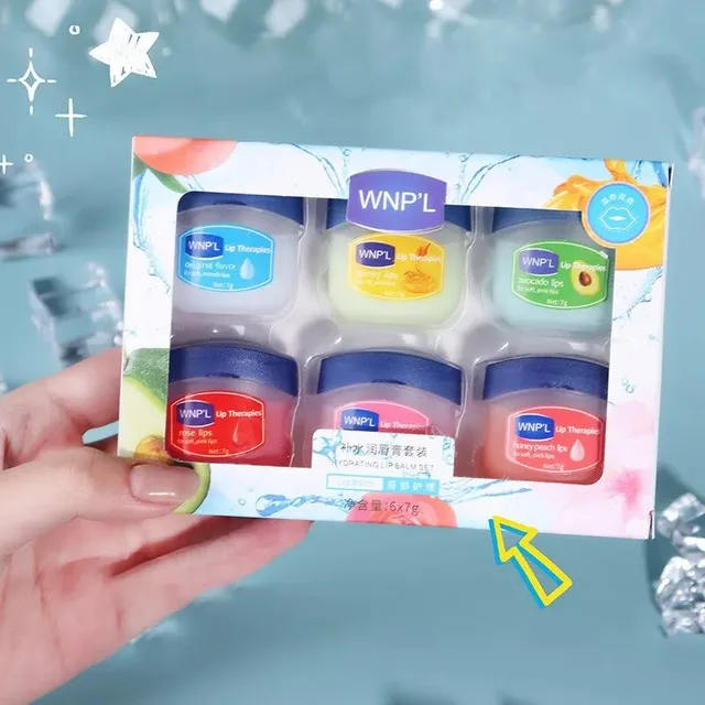 4/6/8pcs Moisturizing Lip Balm Set Whitening Moisturizing Base Natural Plant Base Moisturizing Crack Lip Care Jelly Moisturizer 3