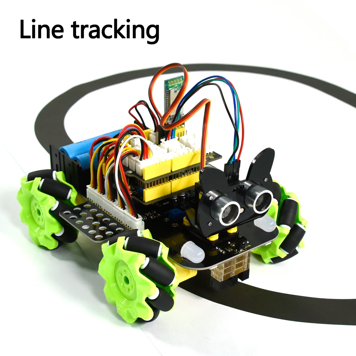 Kit de voiture robot intelligent OSOYOO pour Arduino pour adultes et enfants