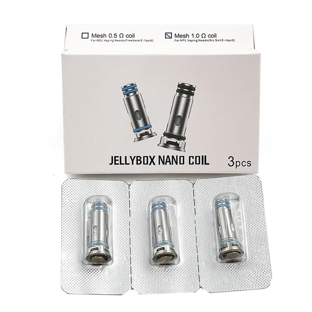 Tanio Jellybox Nano X cewka 0,5ohm 1,0ohm cewki siatkowe do wkładu… sklep