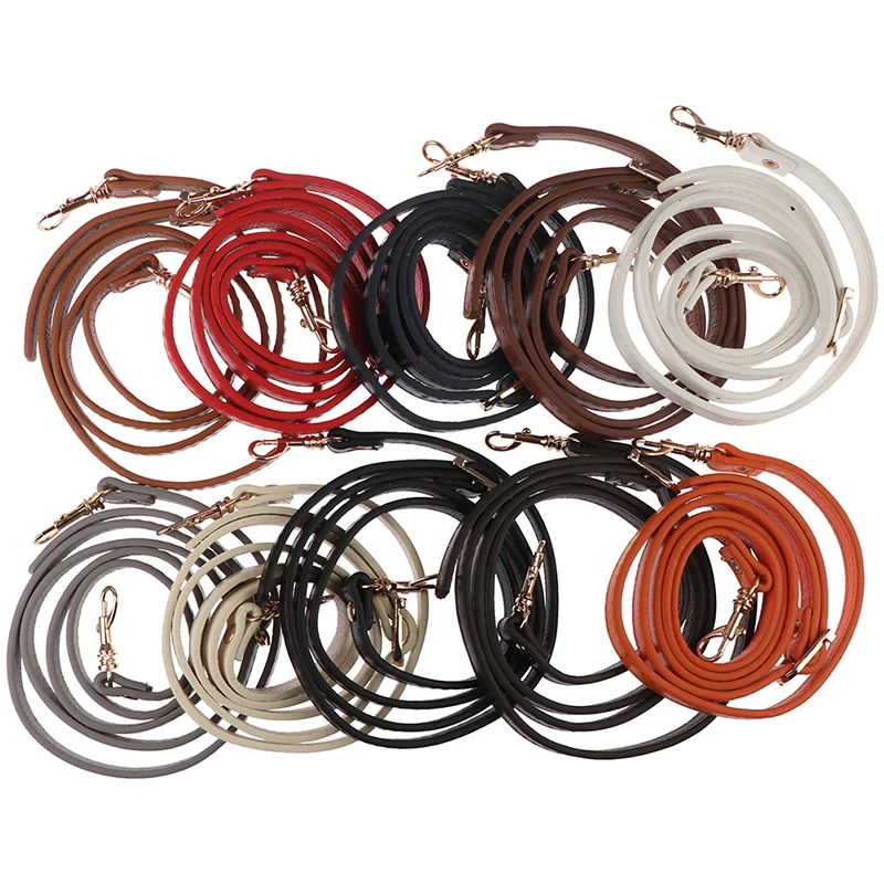 120cm Long PU Leather Shoulder Bag Strap Bag Handles DIY Replacement Purse Handle Handbag Belts Strap Accessories