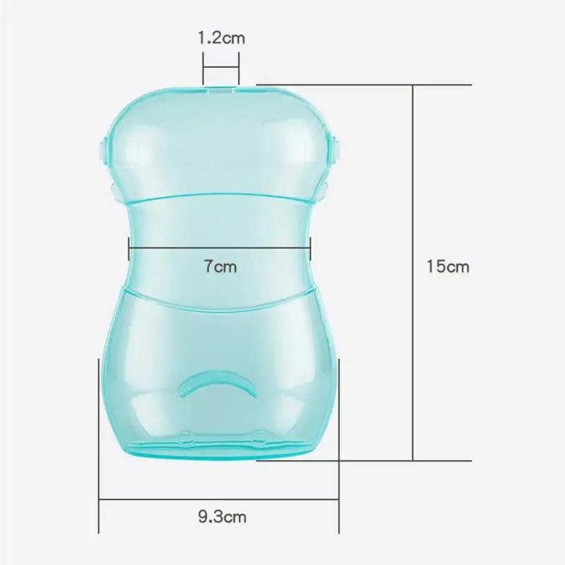 Baby Food Storage Containers Portable Food Storage Box Cartoon Clean Small Waist High Hardness Tableware Food Supplement Box Omni-directional Food Grade Dedicated Anti-extrusion Baby