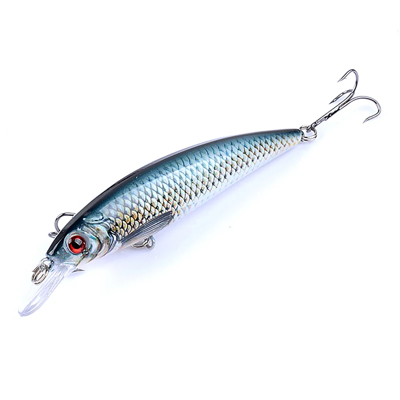 Fishing Lure Carp Fishing Bait 1Pcs Fishing Lure Set 11CM/11.5g Fishing Hard Bait Mini Minnow Floating Swing Crankbait Crazy Wobblers Artificial Bionic Lures