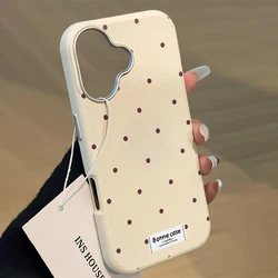 Creative Unique Polka Dot Leather Texture Phone Case - Galaxy A37 (BA - P9777)