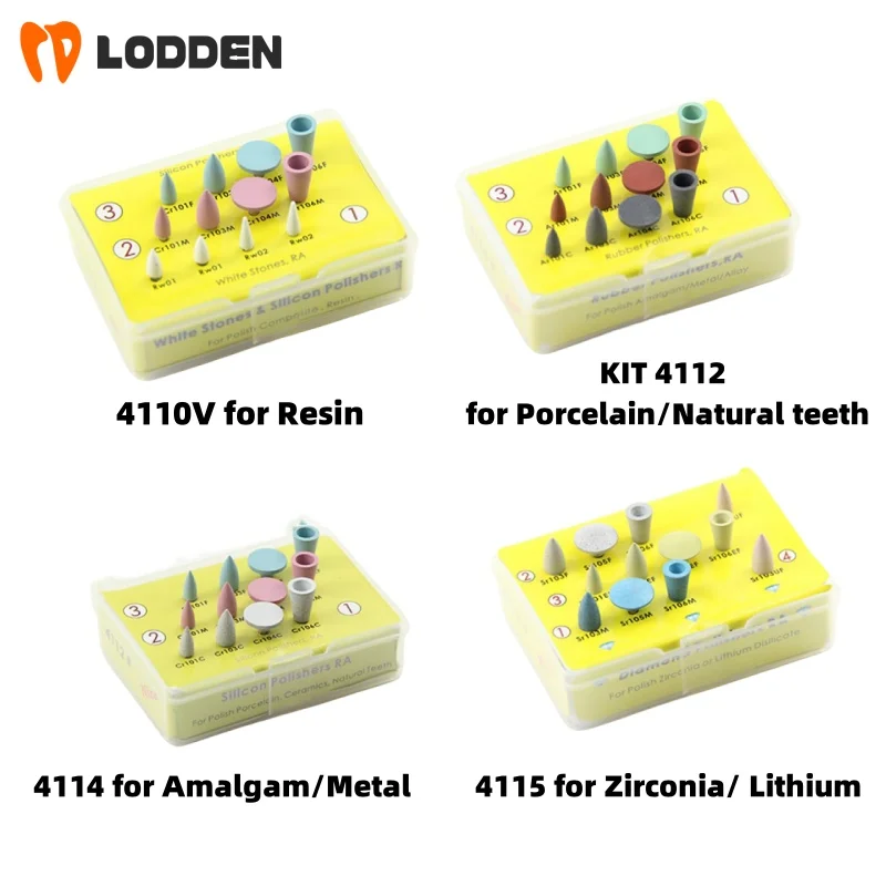

Набор для полировки зубов для лабораторных материалов, цирконий/литиевый/сплав/натуральные зубы/металл/керамика
