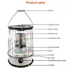 Protable Kerosene Heater Ice Fishing Camping Stove Outdoor Heating Cooking Rice Heating Barbecue Stove Household/office 1pc 2