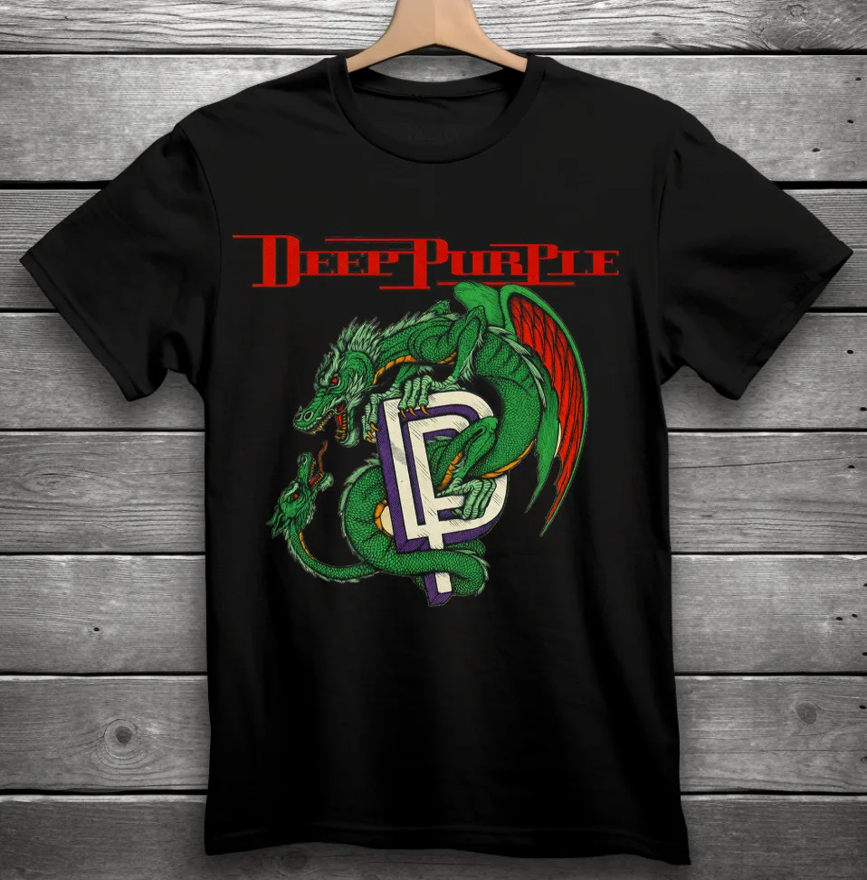 

Deep Purple Classic Rock Band T-Shirt Black