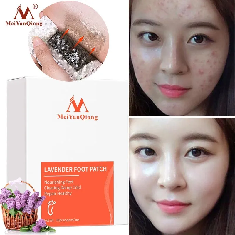 

Патчи для ног, лаванда, Детокс, 2 коробки