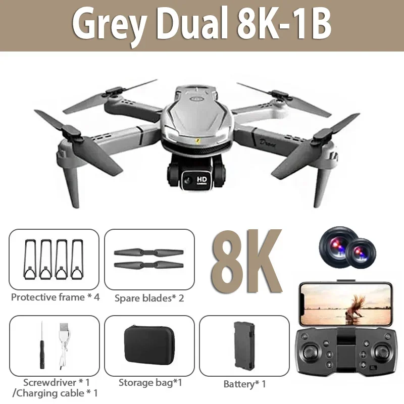 ตัวเลือกสินค้า โดรนถ่ายภาพ 8K 4K พร้อม GPS และ 5G