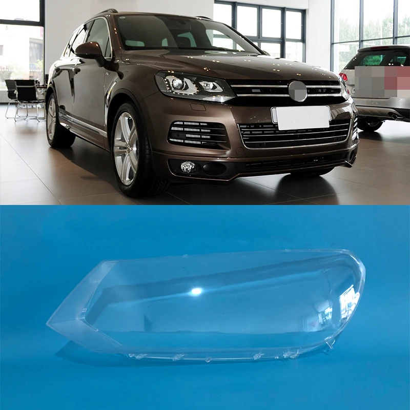 クーポン最安値 車のヘッドライトカバーレンズガラスシェルフロントヘッドランプシェードオートライトランプフォルクスワーゲンvwトゥアレグハロゲン11 14 クリアランスオンラインストア Antra Com