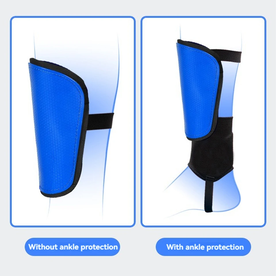 Loogdeel Soccer Shin Guards for Kids Youth Adults Shin Guard Sleeves Protection Gear Soccer Games EVA Cushion Reduce Shocks