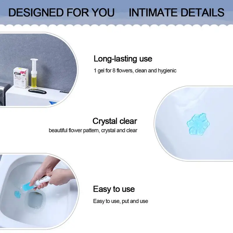 Рисунок 3 - Гель-лак для унитаза в форме цветка