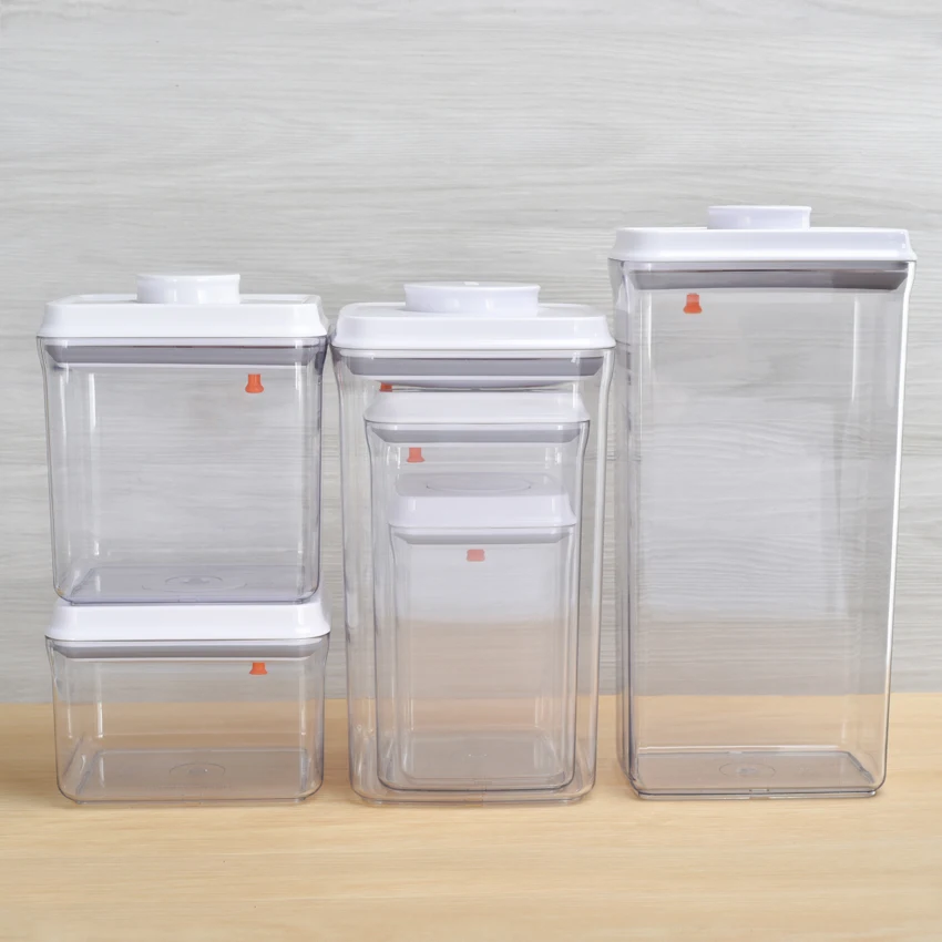 Ankou Plastic Vacuum Airtight Food Storage Medicine Dry Food Fruits Coffee Candy Keeping Container