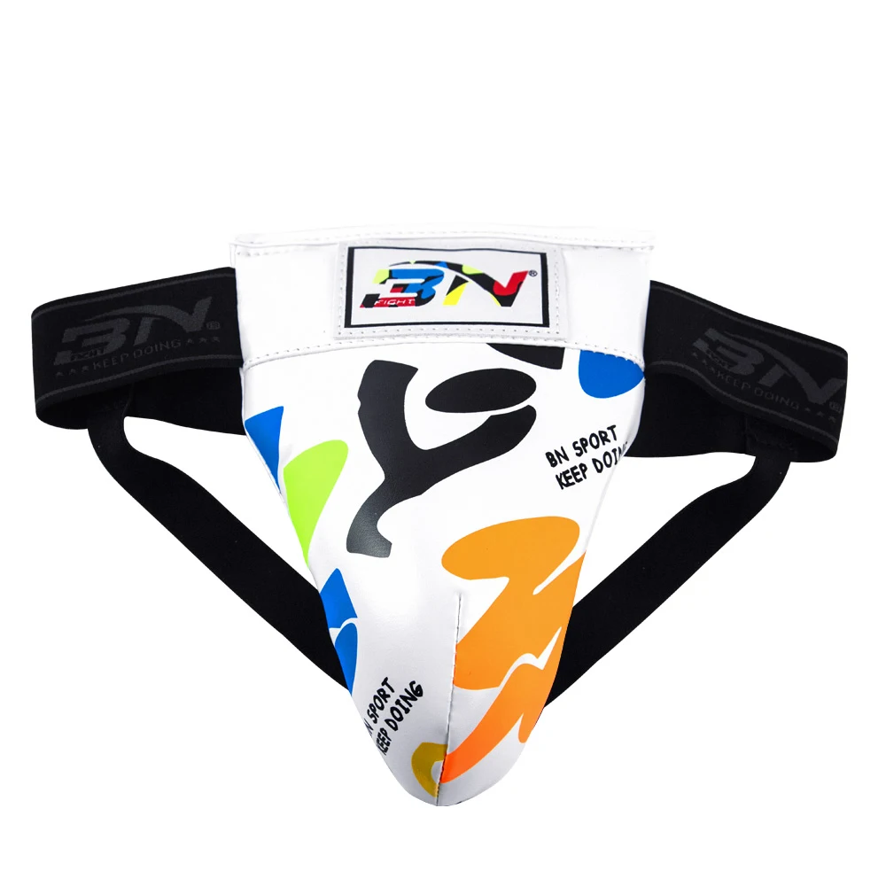 BN 2-7Y Kids Boys Taekwondo Boxing MMA Muay Thai Jockstraps Crotch Protector Sanda Groin Guard Protection Training Equipment dEO