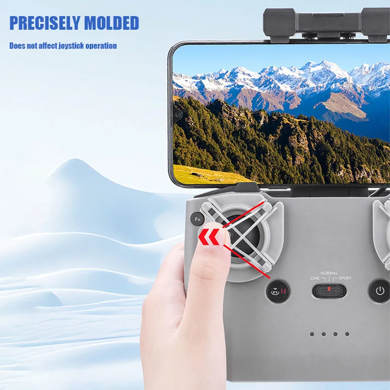 Amortisseur de commande ABS gris pour DJI NEO/Mini 3 Pro/Mavic 3