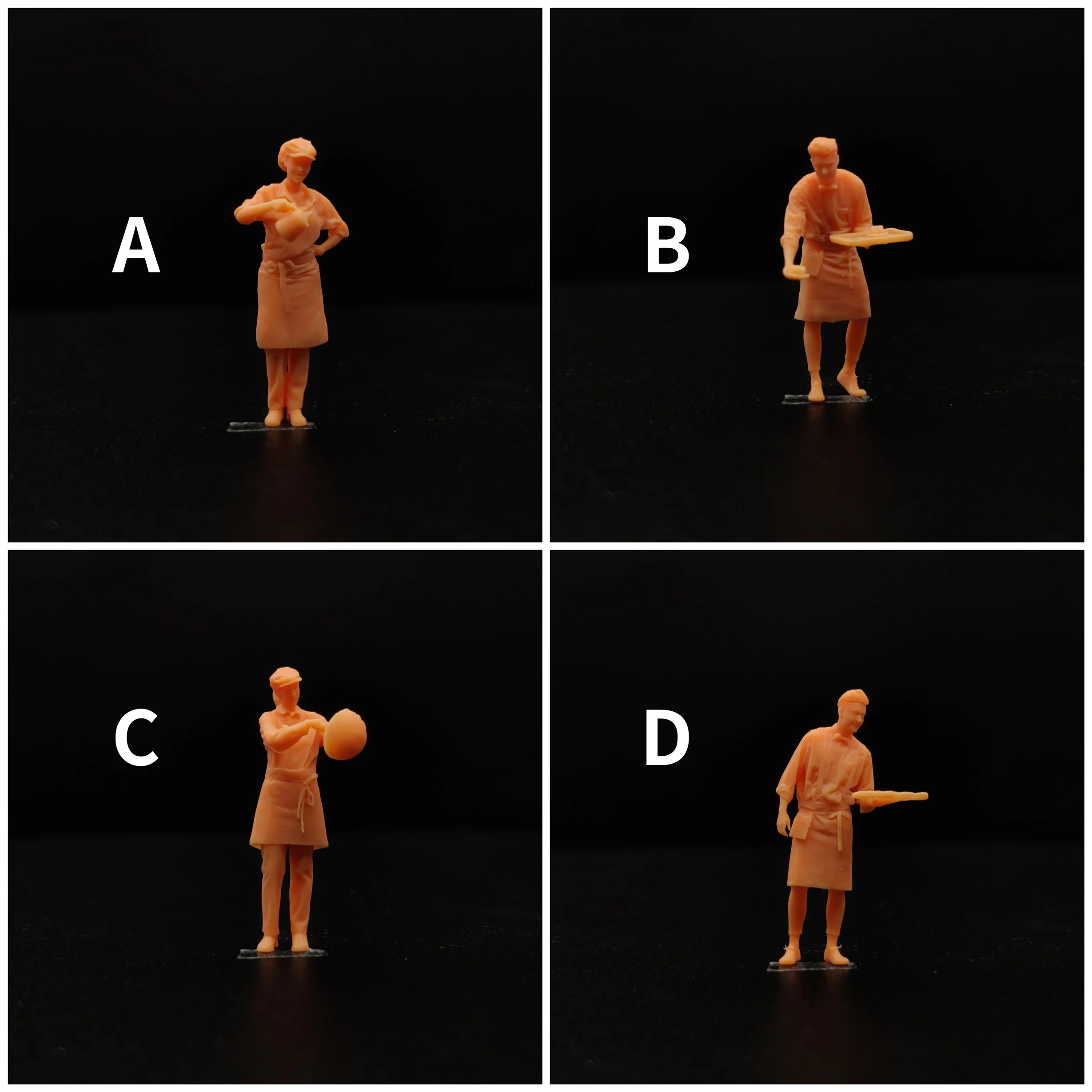 1 43 Scale Model Figures 64 Scale Model Figures Action Figure