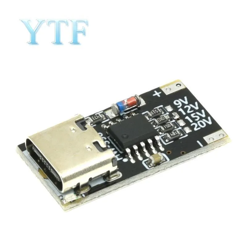 

USB-C PD Trigger Board Module PD/QC Decoy Board Fast Charge USB Type-c to 9V 12V 15V 20V High Speed Charger Power Delivery