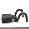 1PC Adjustable Strong Steel Hook Grips Straps Weight Lifting Strength Training Gym Fitness Black Wrist Support Lift Straps 6