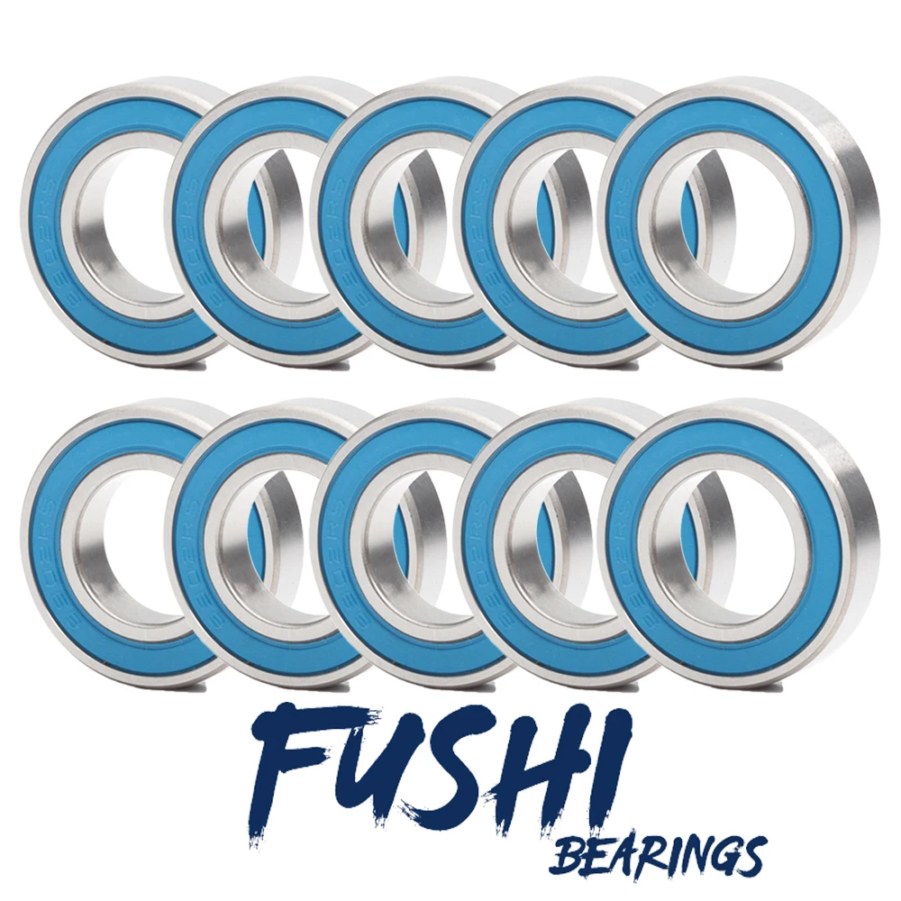 6902RS Bearing 10PCS 15x28x7 mm ABEC-3 Hobby Electric RC Car Truck 6902 RS 2RS Ball Bearings 6902-2RS Blue Sealed 687rs bearing 10pcs 7x14x5 mm abec 3 hobby electric rc car truck 687 rs 2rs ball bearings 687 2rs blue sealed