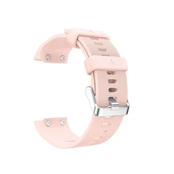 Silicone Sport Wristband - Smart Fashion Bracelet Strap Replacement - Forerunner 30 35 (Pink)