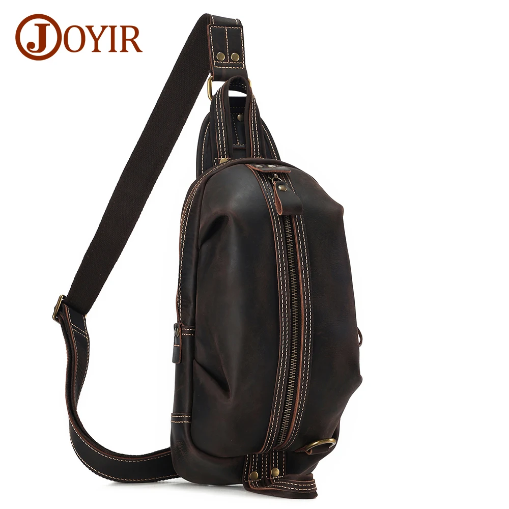 JOYIRMenGenuineLeatherCrossbodyBagCasualMaleShoulderBagsHigh