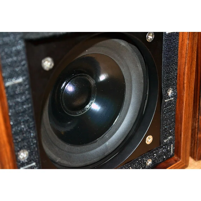 BestVox LS3/5A Monitor Bookshelf HIFI Speakers 83dB Passive Classic 11 Ohms Version Plywood Speaker Box 15 ohms LS3/5A