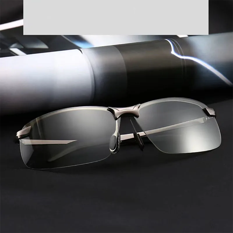 

New Men's Polarized Sunglasses Men Photochromic Fashion Sun Glasses Outdoor Driving Fishing Eyewear UV400 Oculos De Sol