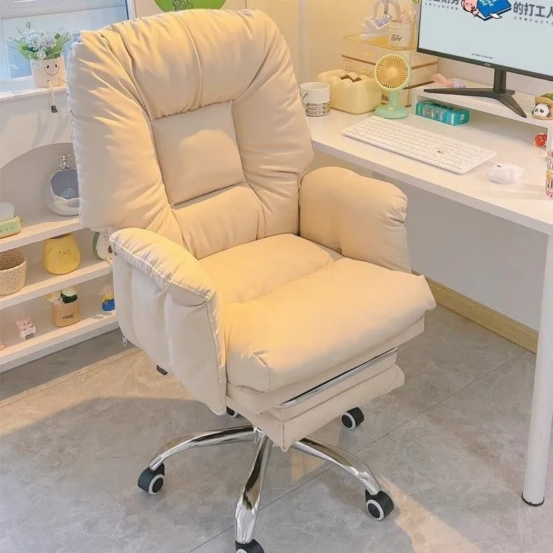 כיסא משרדי עבה ורך, כיסא ארגונומי נוח, כיסא ללימודים, כיסא מחשב מתקפל, כיסא סוויבל פנאי