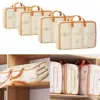 Foldable Storage Bag PVC Waterproof Transparent Move Storage Bag Large Capacity Household Clothes Quilt Storage Bag Organization 1