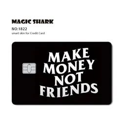 Magic Shark Horror - Inspired Japanese Warrior Sticker Film for Credit and Debit Cards (1822)