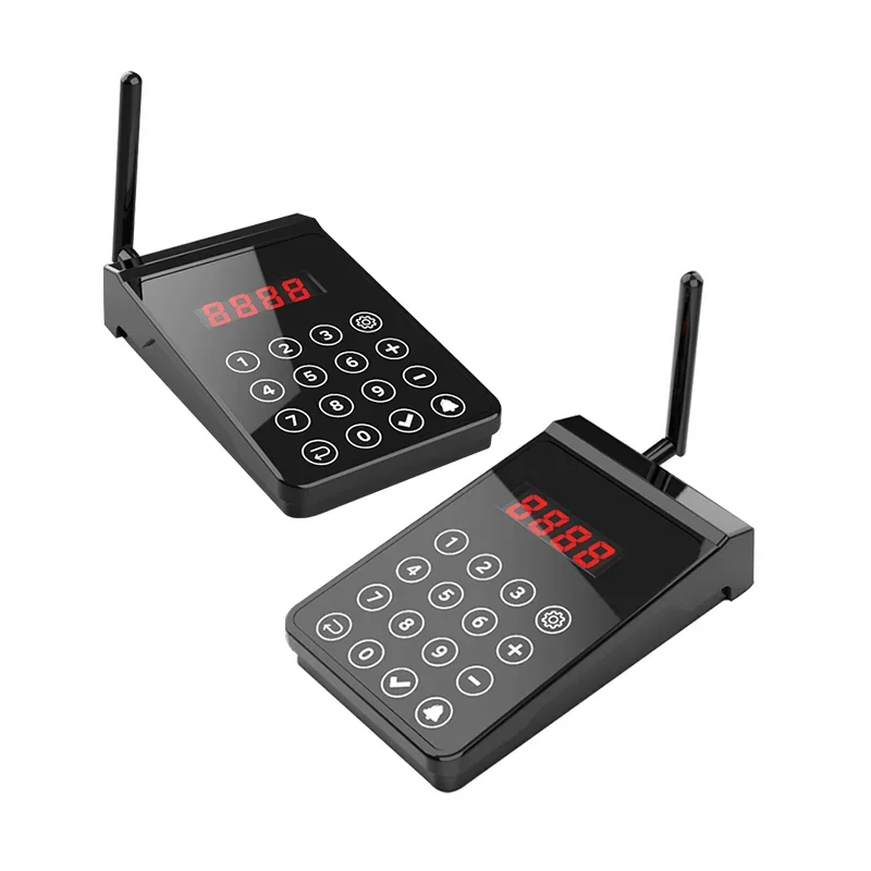 نظام الاتصال بالطابور اللاسلكي ، استدعاء للمطعم وا...