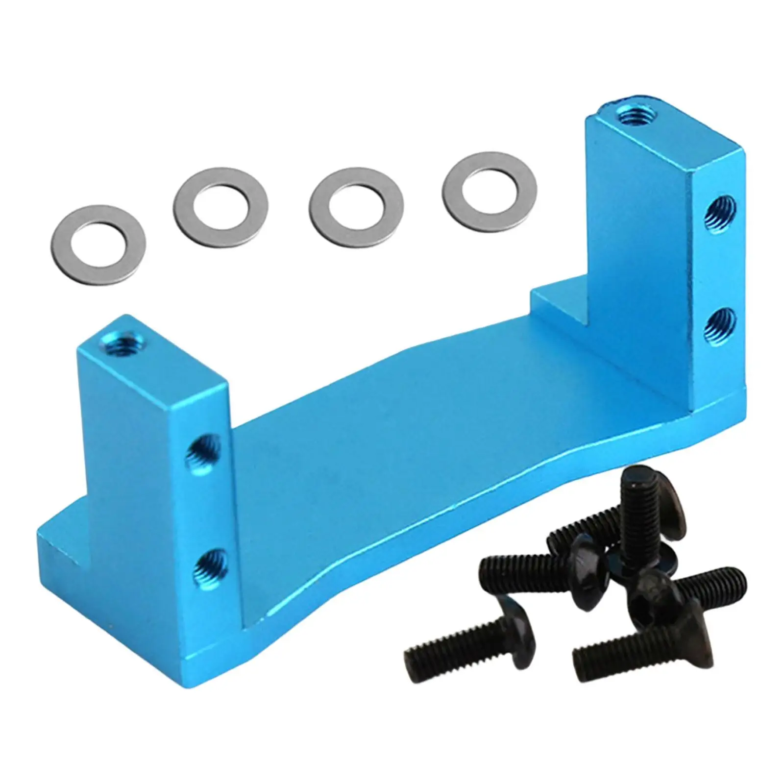 

Крепление для сервопривода RC, износостойкое Сменное крепление из алюминиевого сплава для крепления сервопривода для автомобилей на гусеничном ходу TT, масштаб 02, 1:10, модифицированное DIY