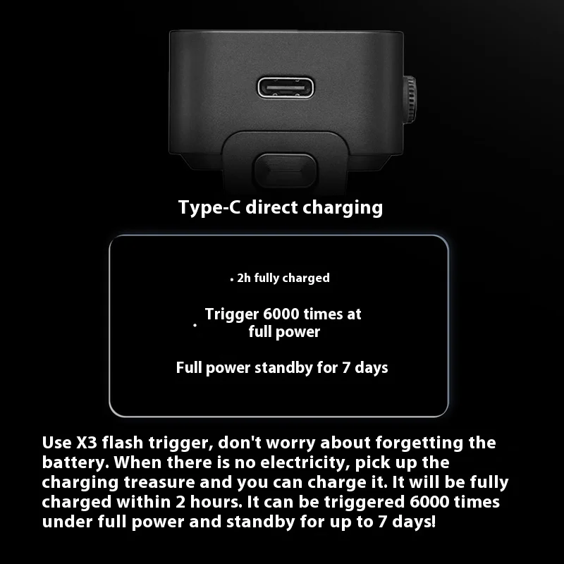 Flash Trigger Godox X3 TTL HSS 2.4G Wireless OLED Touch Screen Transmitter for Canon Nikon Sony Fujifilm